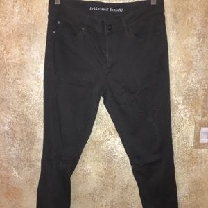 Articles of Society Black Ripped Jeans